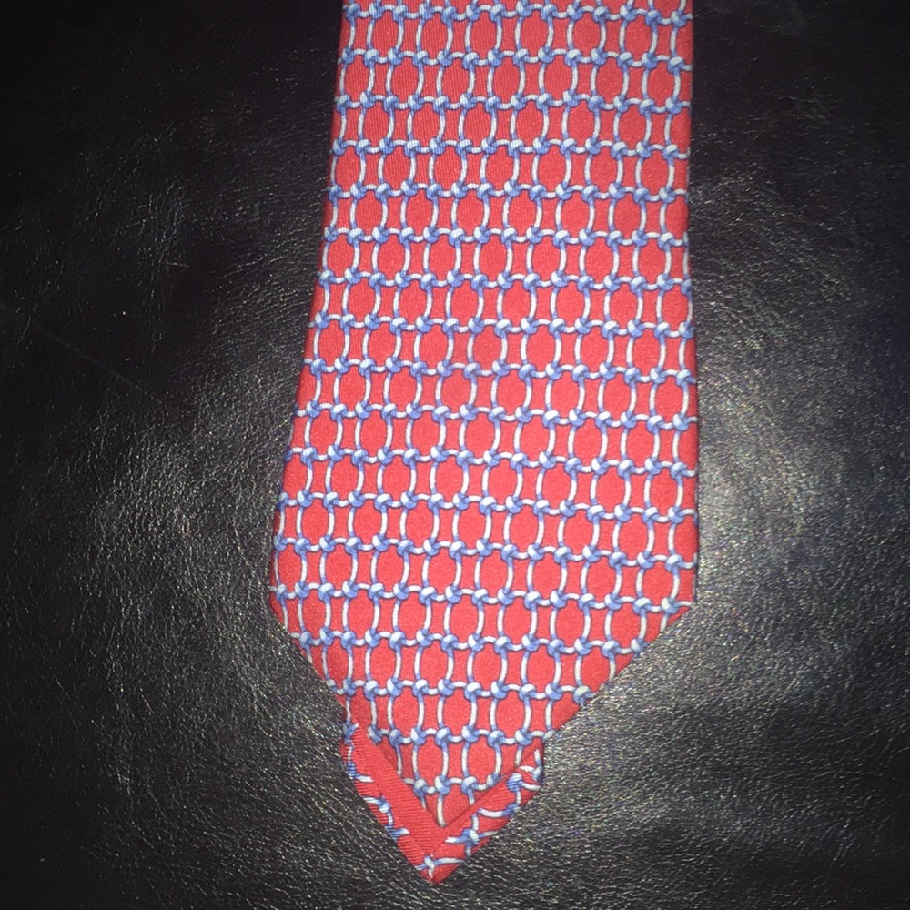 Red Hermès Tie